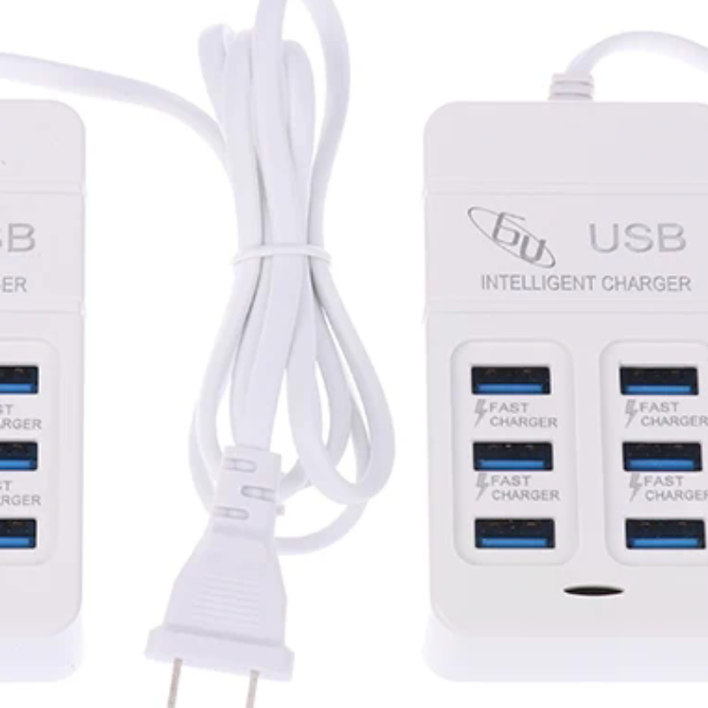 Multi Port Usb Hub - 1 Adet ABD Fişi 6 Portlu