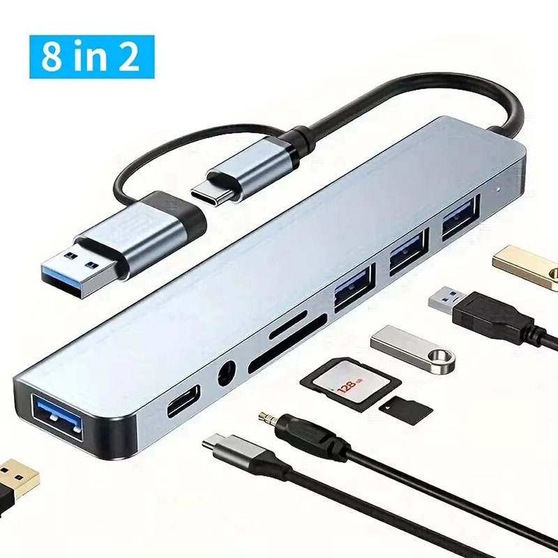 Multi Port Usb Hub - 8'i 1 Arada USB C Hub