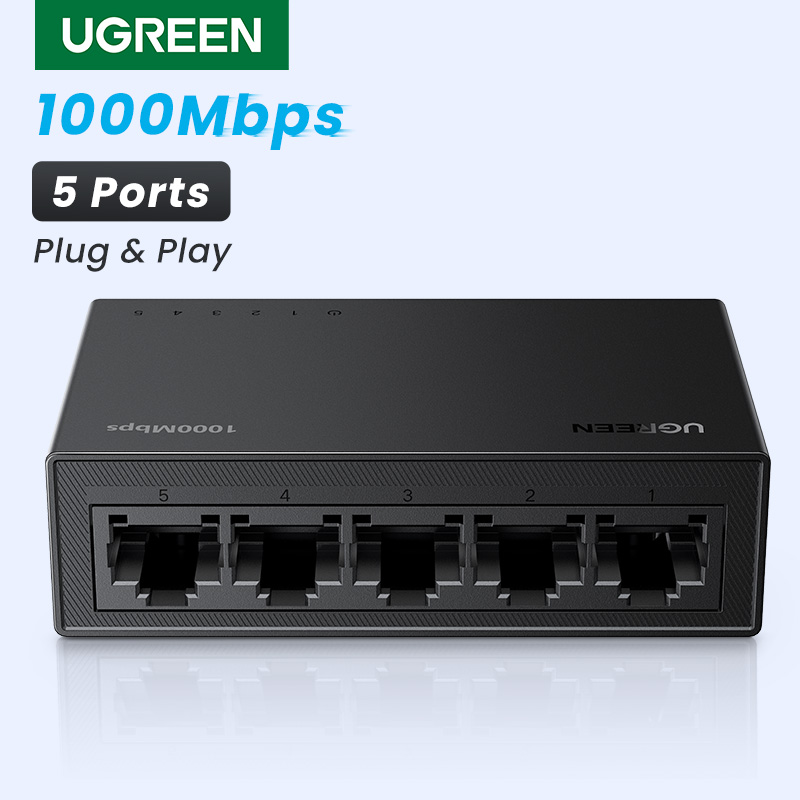 Ethernet Switch 8 Port - UGREEN Ethernet Anahtarı 1000 Mbps Mini