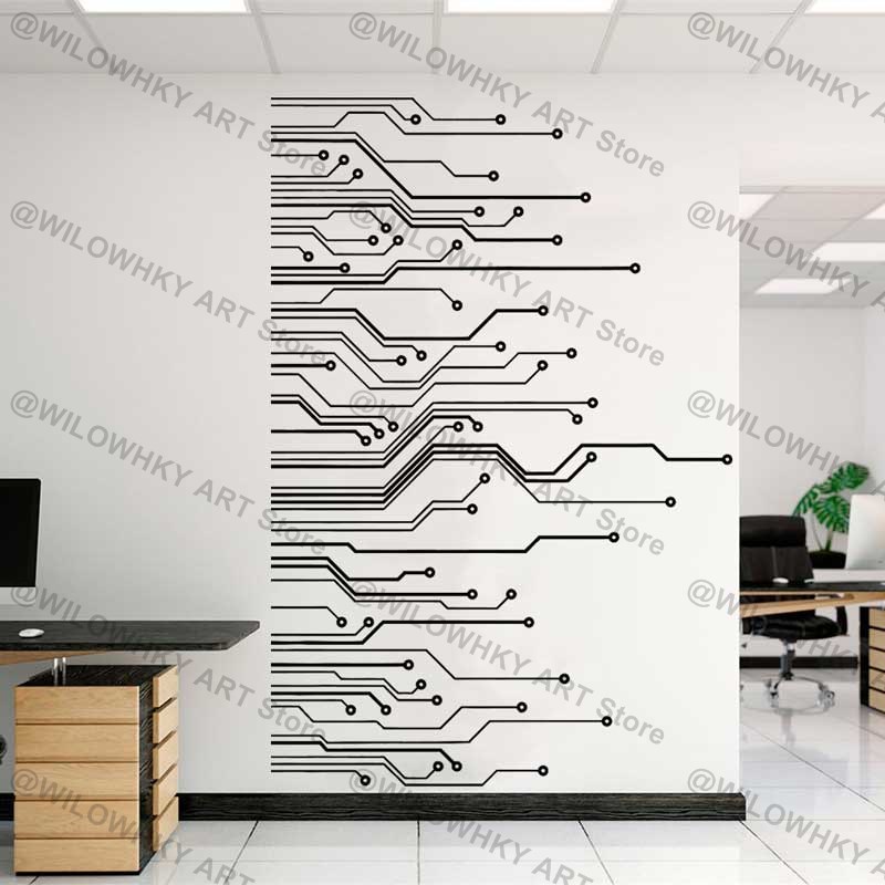 Office Tech Essentials - Devre bilim Playroom teknolojisi vinil duvar