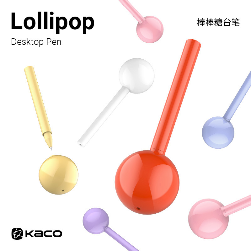 Home Office Tech Gadgets - Kaco yaratıcı lolipop masa kalem 6