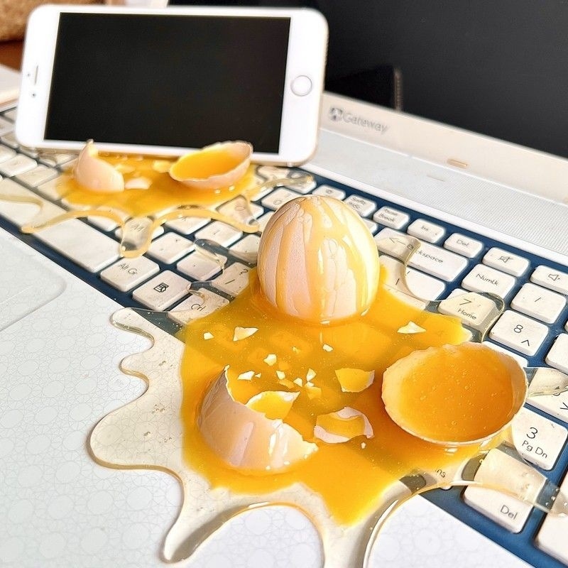 Home Office Tech Gadgets - Kırık Yumurta Cep Telefonu Tutucu Standı