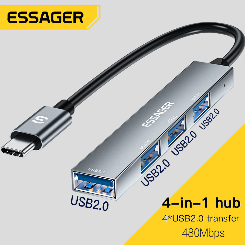 Essager 4'ü 1 arada USB C Kabl - Multi Port Usb Hub incelemesi ve fiyatı