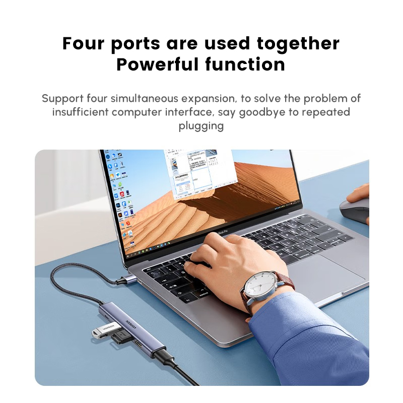 UGREEN 4 USB2.0 Portlu, 1 Tip  - Multi Port Usb Hub incelemesi ve fiyatı
