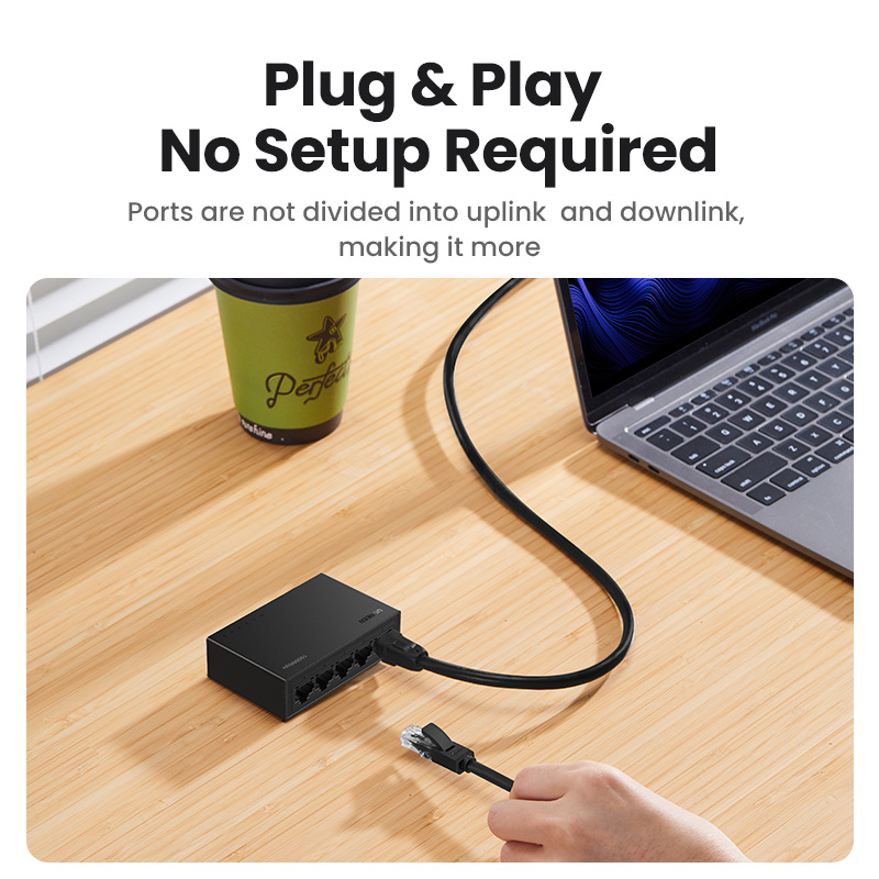 UGREEN Ethernet Anahtarı 1000  - Ethernet Switch 8 Port incelemesi ve fiyatı