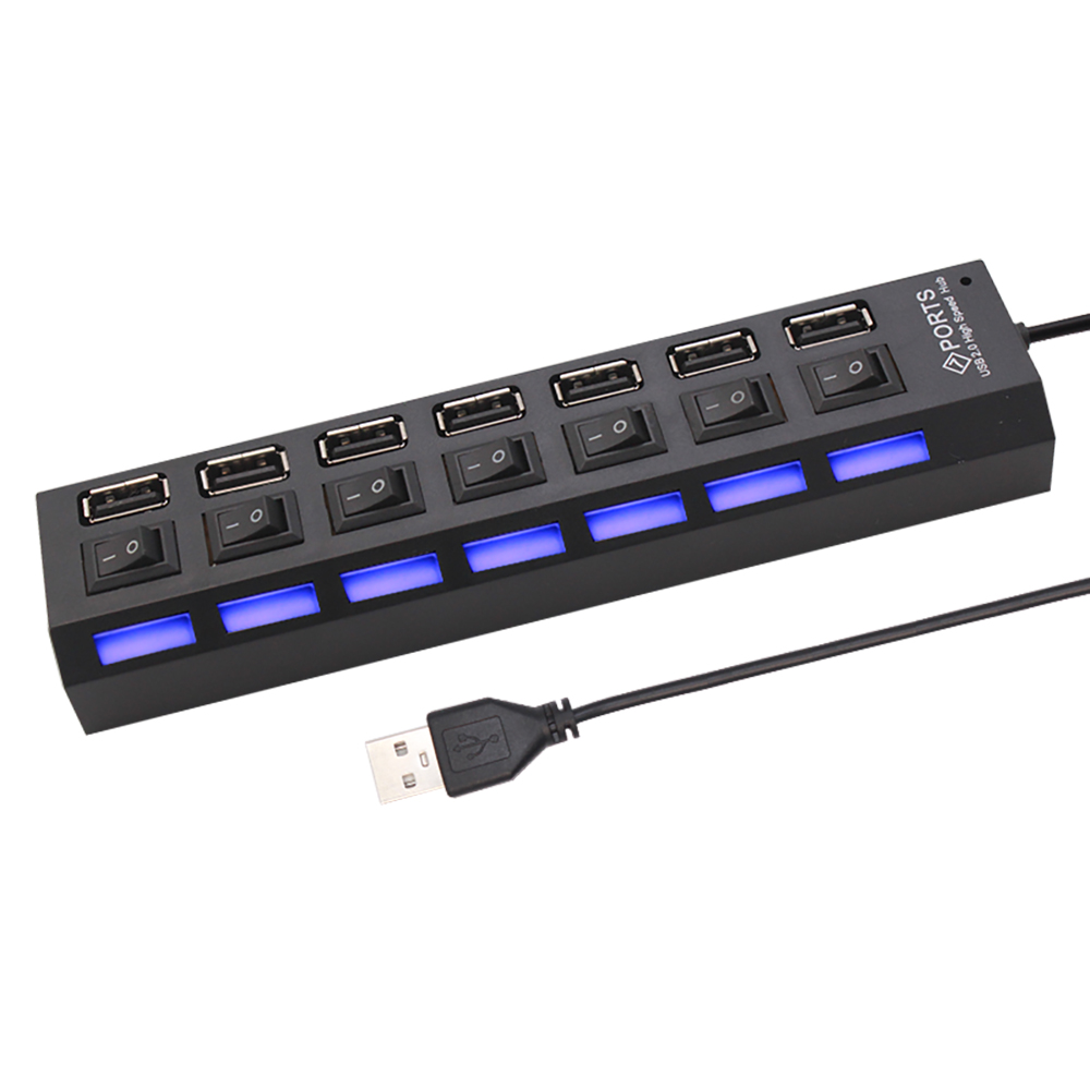 7 Port USB 2.0 Hub Splitter Di - Multi Port Usb Hub incelemesi ve fiyatı