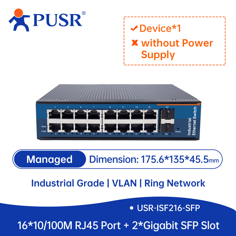 PUSR 2 SFP 8/16 RJ45 Portlu 10 - Ethernet Switch 8 Port incelemesi ve fiyatı