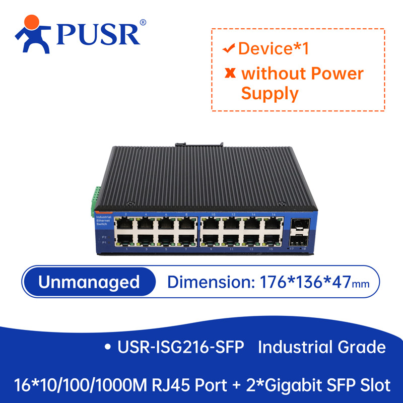 PUSR 2 SFP 8/16 RJ45 Portlu 10 - Ethernet Switch 8 Port incelemesi ve fiyatı
