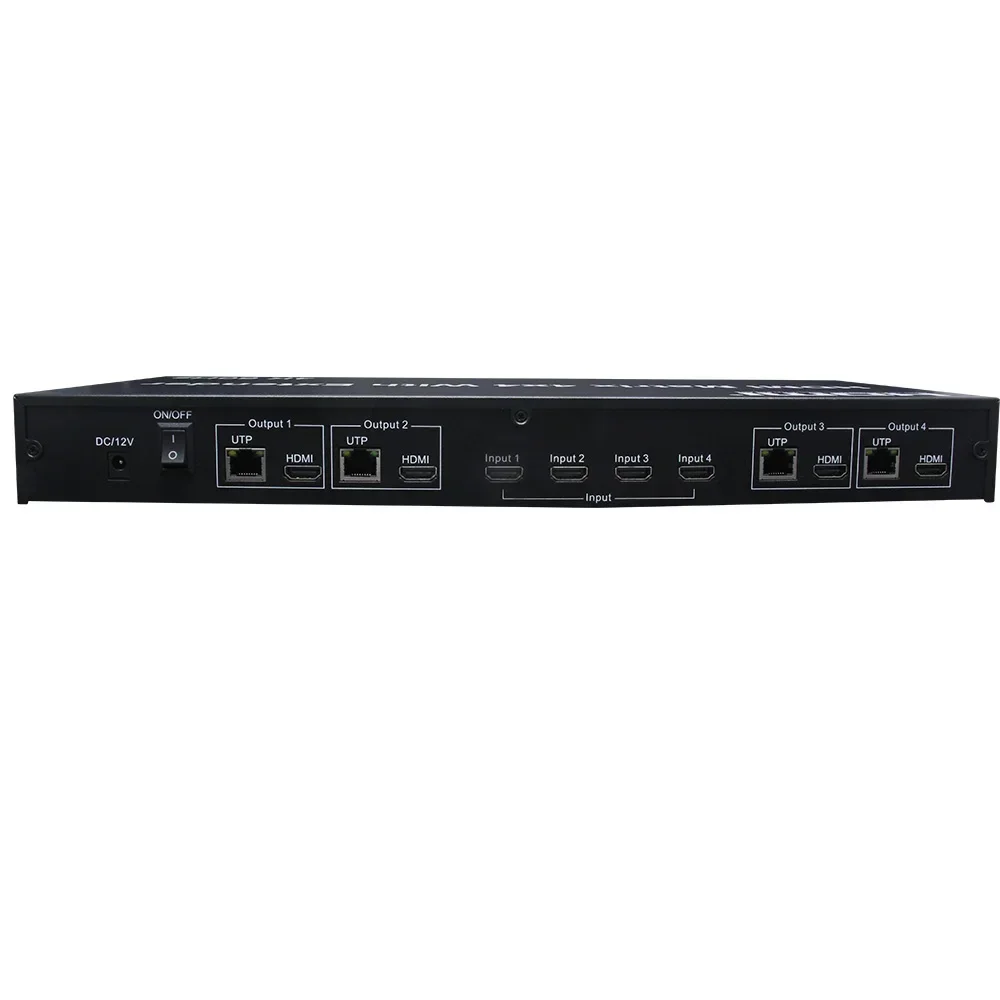 4K 60Hz 4X4 Matris HDMI2.0 4x4 - Ethernet Switch 8 Port incelemesi ve fiyatı