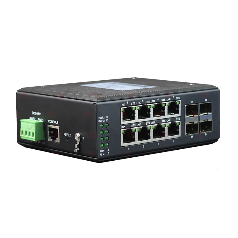 DIN Raylı L2 Yönetilebilir 8 P - Ethernet Switch 8 Port incelemesi ve fiyatı