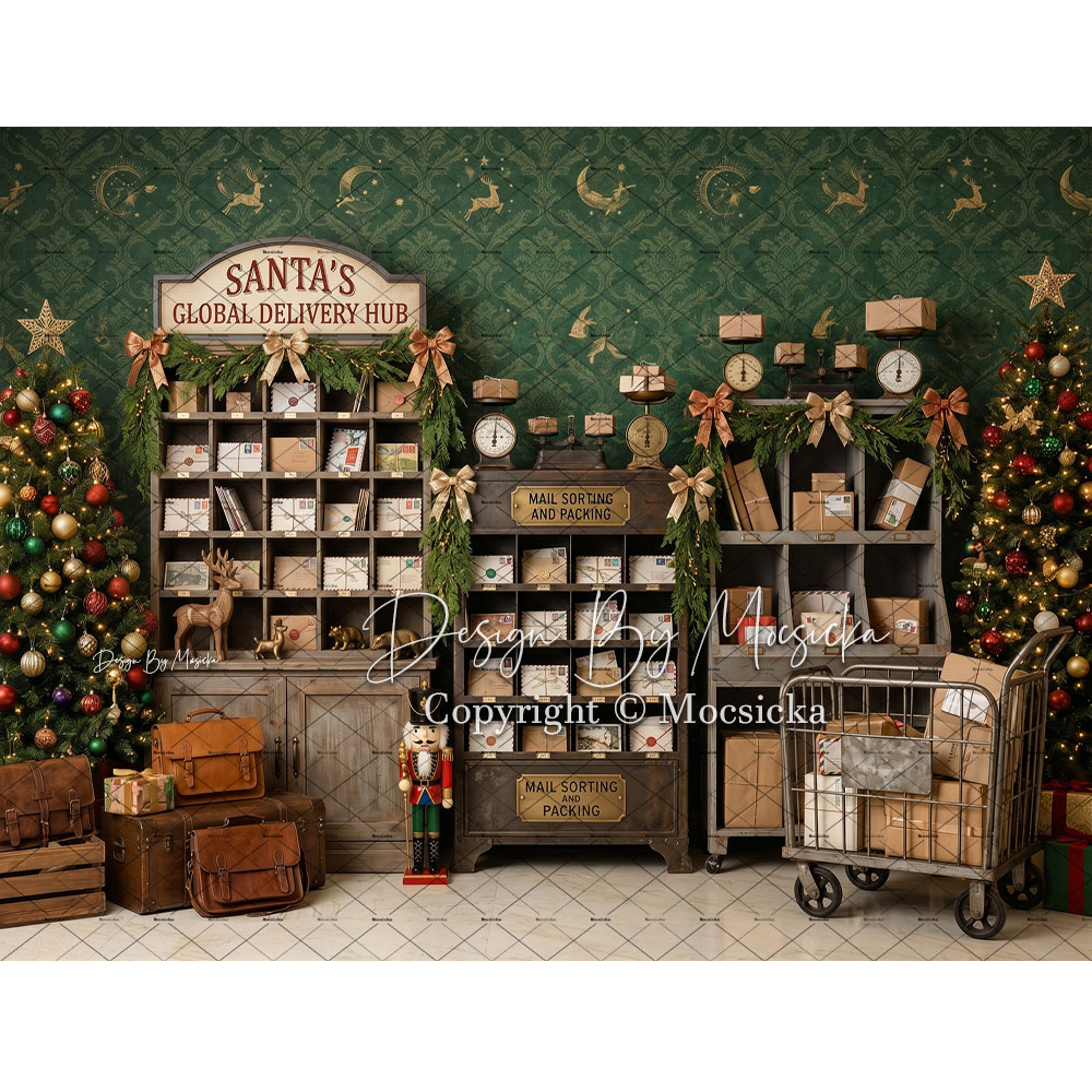 Mocsicka Noel Kuzey Kutbu Post - Office Tech Background incelemesi ve fiyatı