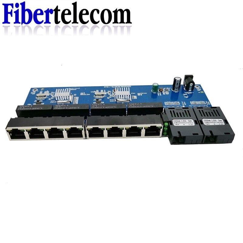 Ters PoE Switch 8 RJ45 2 SC Se - Ethernet Switch 8 Port incelemesi ve fiyatı