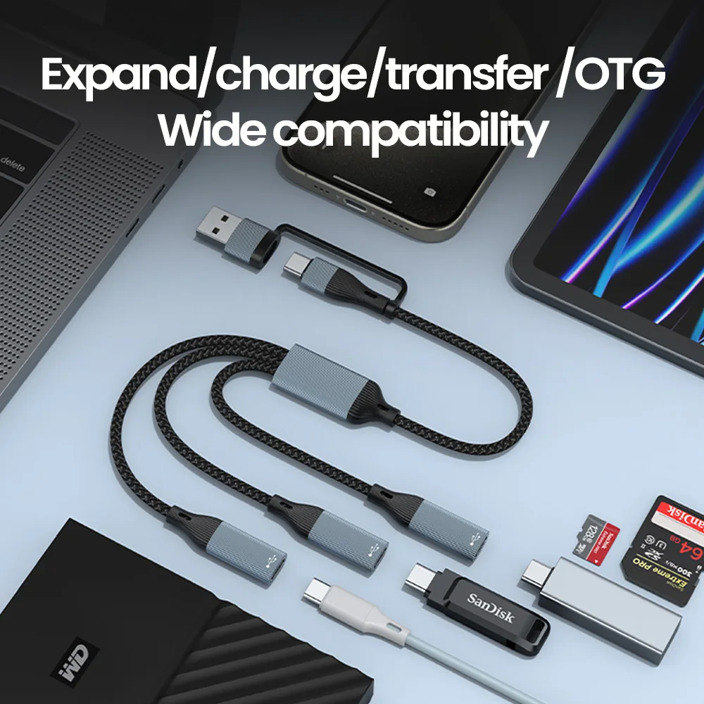3'ü 1 arada Tip C Hub USB Hub  - Multi Port Usb Hub incelemesi ve fiyatı