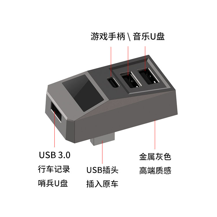 USB Hub Araç Eldiven Kutusu Ba - Multi Port Usb Hub incelemesi ve fiyatı